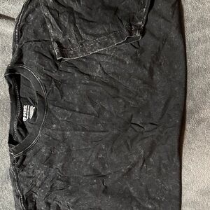 Pink unisex Black Short Sleeve Tee